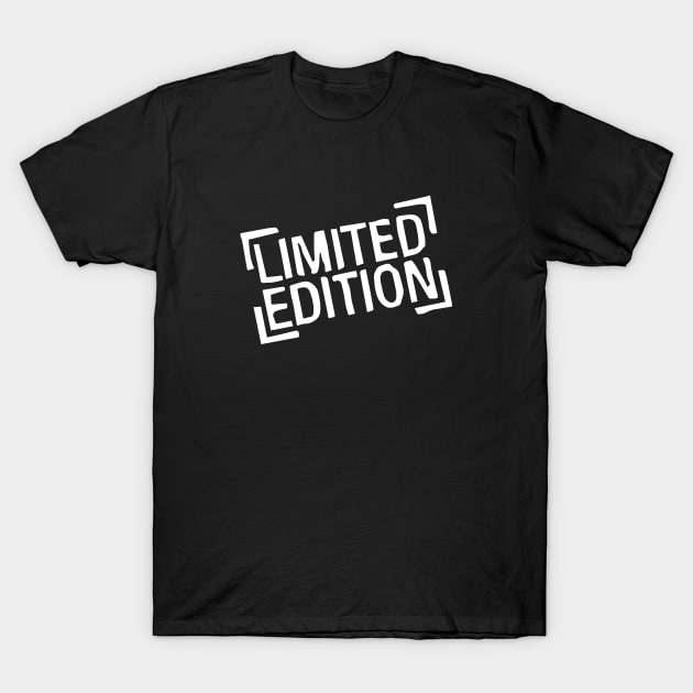 limited edition in black design T-Shirt by whatyouareisbeautiful